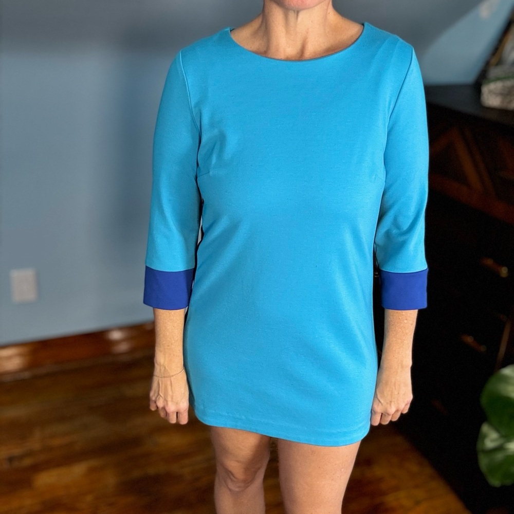 90s Blue Dress.